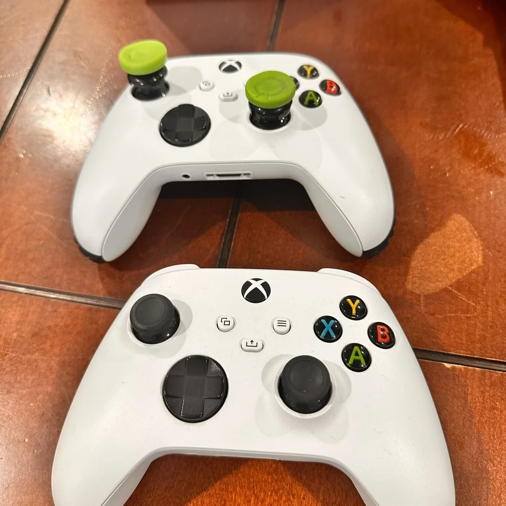 White and Black Gaming Console Bundle Xbox X